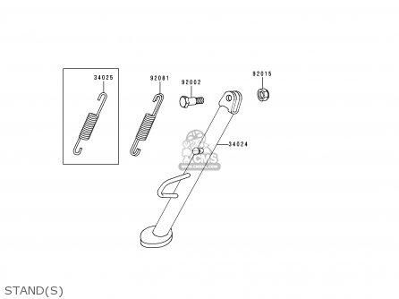 STAND(S) - KLE500A9 1999 EUROPE UK FR NL AR FG GR IT NR SD SP