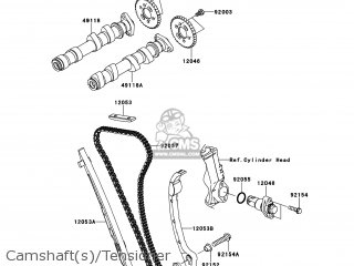 Kawasaki KLE650DEF VERSYS 2014 USA / ABS parts lists and schematics