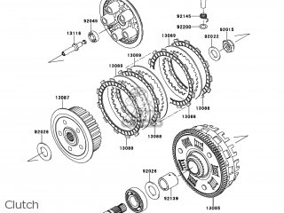 Kawasaki KLE650DEF VERSYS 2014 USA / ABS parts lists and schematics