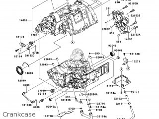 Kawasaki KLE650DEF VERSYS 2014 USA / ABS parts lists and schematics