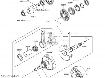 Kawasaki KLF300-C10 KLF3004X4 1998 EUROPE UK AS parts lists and schematics