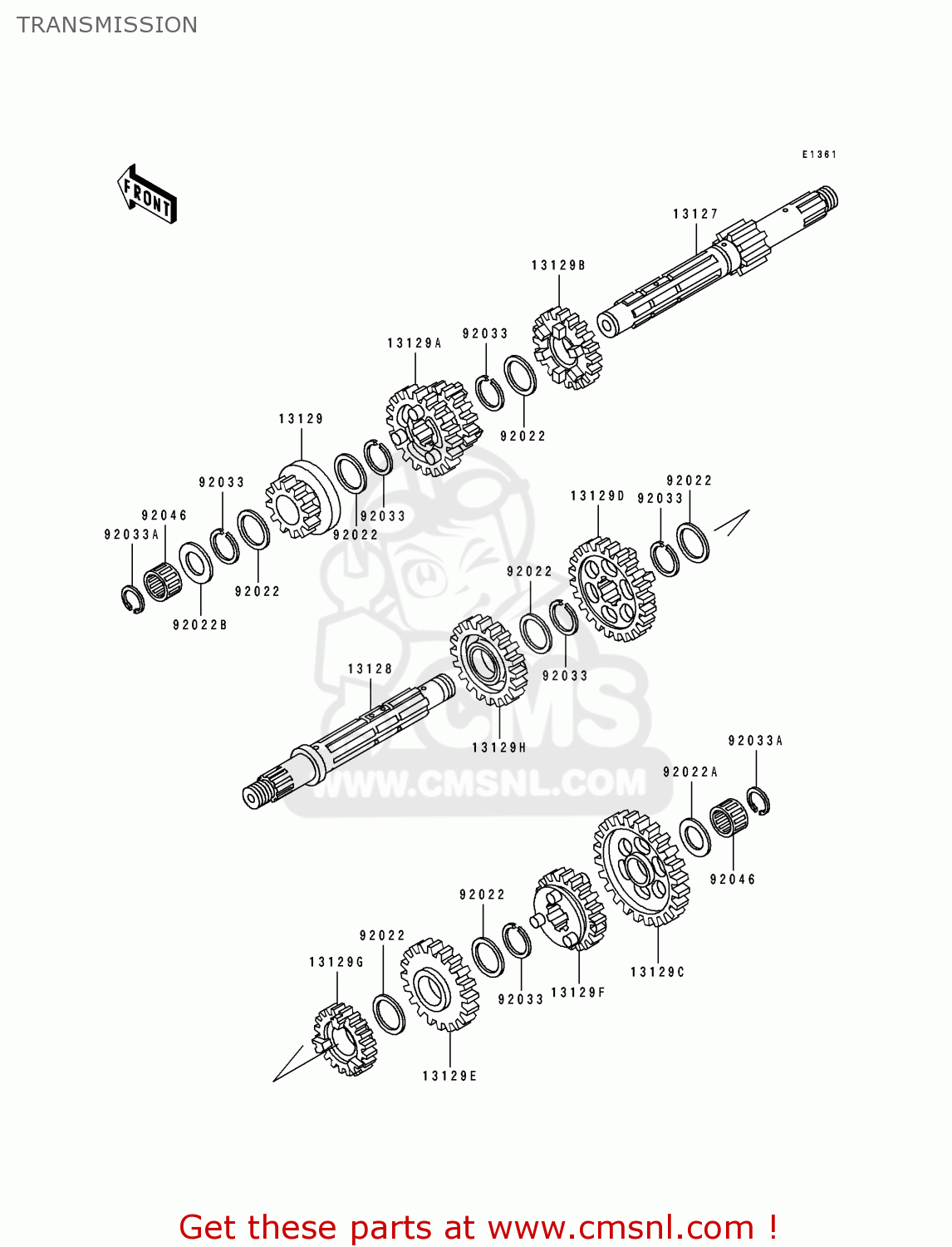 Kawasaki Klf 300 Parts List