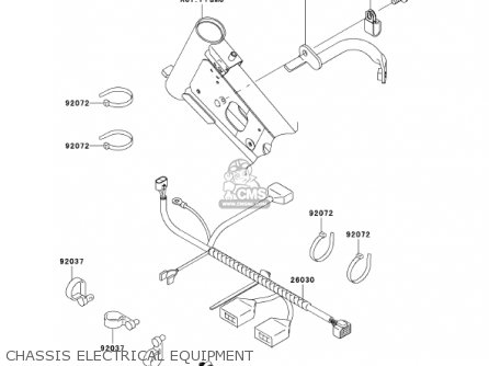 CHASSIS ELECTRICAL EQUIPMENT - KLX110-A1 KLX110 2002 USA CALIFORNIA CANADA