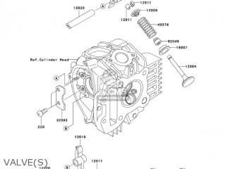 VALVE(S) - KLX110-A2 KLX110 2003 USA CALIFORNIA CANADA