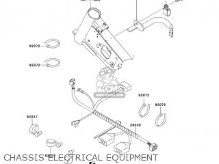 CHASSIS ELECTRICAL EQUIPMENT - KLX110-A2 KLX110 2003 USA CALIFORNIA CANADA