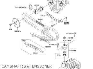 CAMSHAFT(S)/TENSIONER - KLX110-A3 KLX110 2004 USA CALIFORNIA CANADA