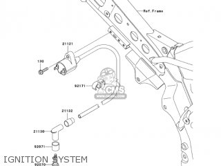 IGNITION SYSTEM - KLX110-A4 KLX110 2005 USA CALIFORNIA CANADA