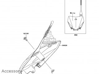 Accessory - KLX110-DDF KLX110L 2013 USA