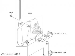 ACCESSORY - KLX110A7F KLX110 2007 USA CANADA