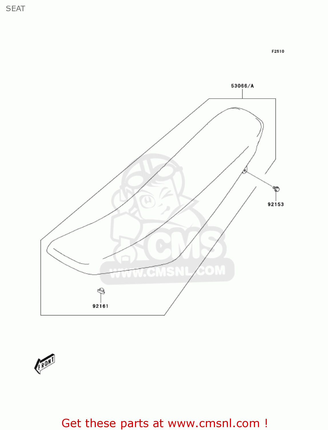 SEAT KLX125-A1 KLX125 2003 USA CANADA