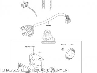 CHASSIS ELECTRICAL EQUIPMENT - KLX125-A2 KLX125 2004 USA CANADA