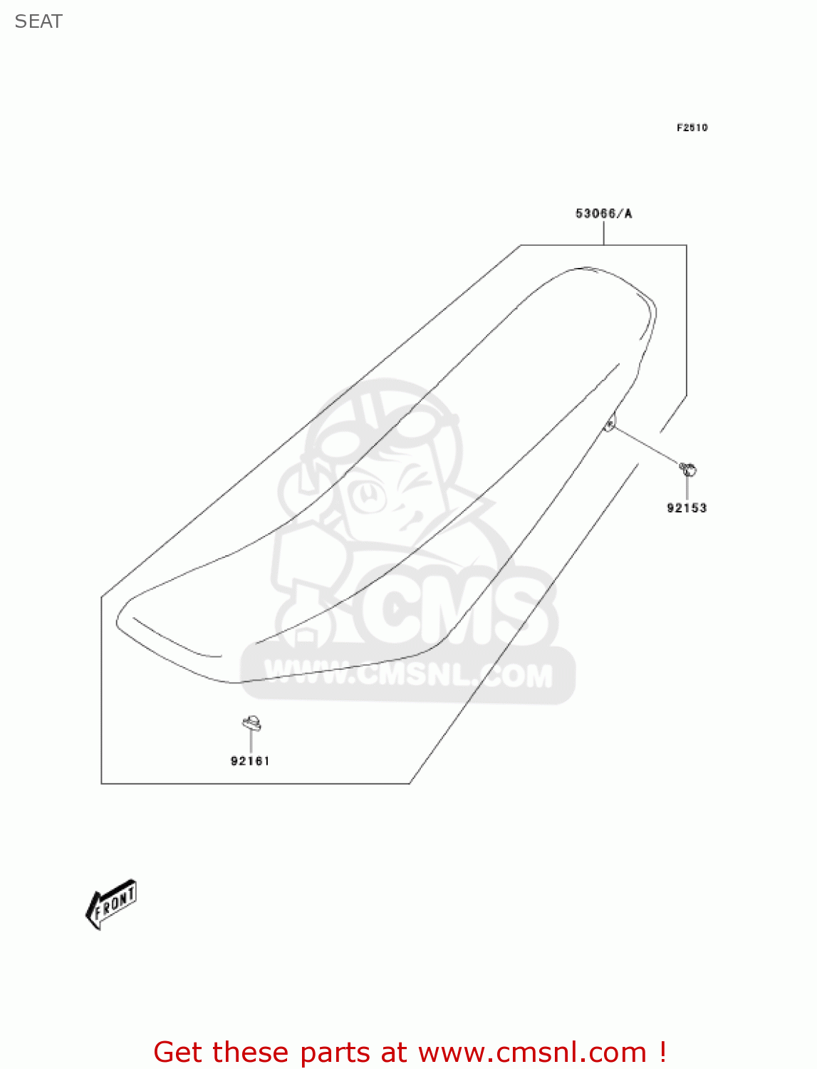 SEAT KLX125-A3 KLX125 2005 USA CANADA