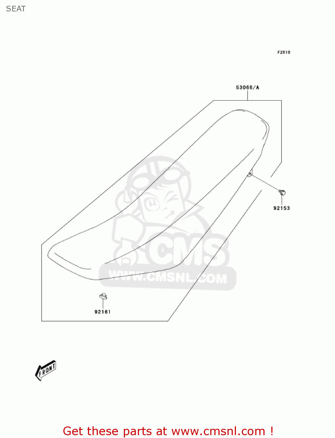 SEAT KLX125-B2 KLX125L 2004 USA CANADA