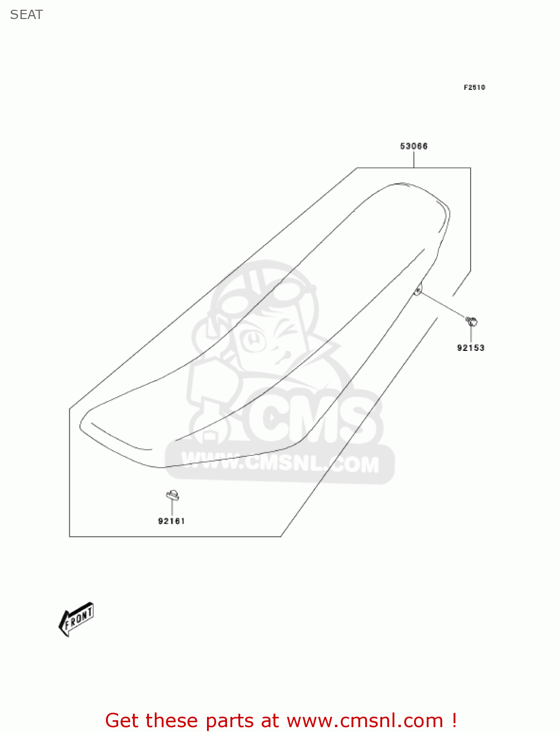 SEAT KLX125B6F KLX125L 2006 USA CANADA