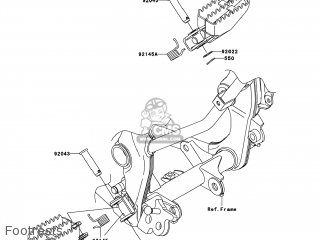 Kawasaki KLX140-B9F KLX140L 2009 USA Parts Lists And Schematics