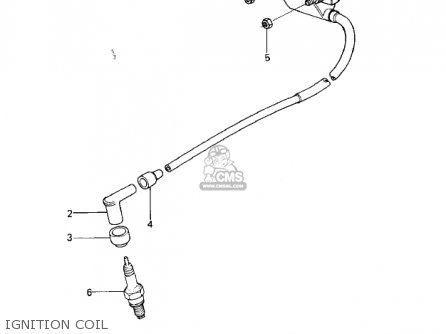 IGNITION COIL - KLX250A2 KLX250 1980