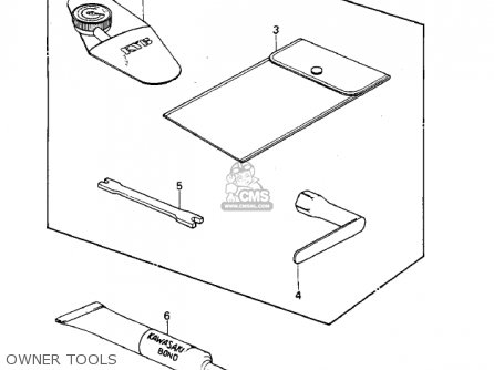 OWNER TOOLS - KLX250A2 KLX250 1980