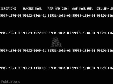 Publications - KLX250D1 KLX250R 1993 EUROPE UK