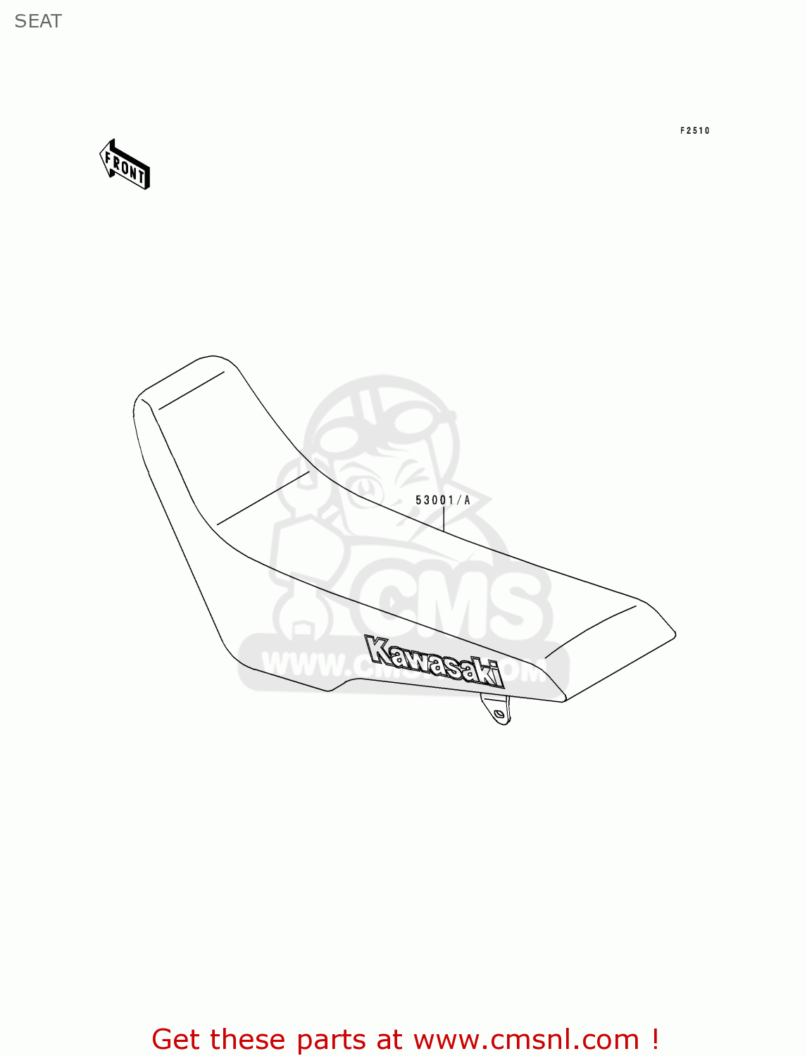 SEAT KLX250D2 KLXR 1994 USA
