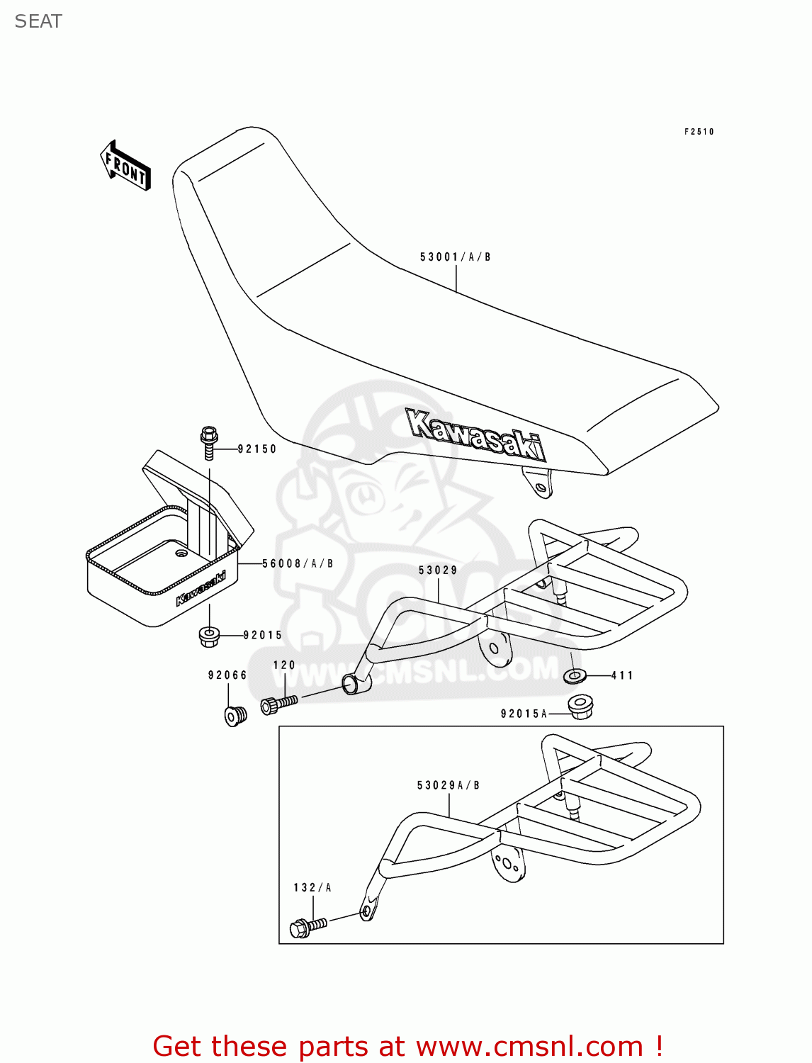 SEAT KLX250E2 1994 EUROPE NL AR FG GR IT