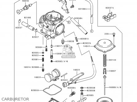 CARBURETOR - KLX250G1 1994 UNITED KINGDOM ST