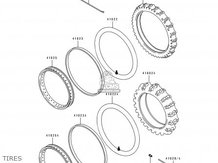 TIRES - KLX250G2 1995 UNITED KINGDOM AR