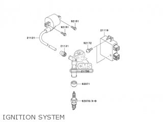 IGNITION SYSTEM - KLX250H6F KLX250S 2006 USA CANADA