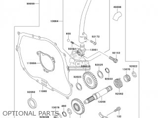 OPTIONAL PARTS - KLX250H7F KLX250S 2007 USA CANADA