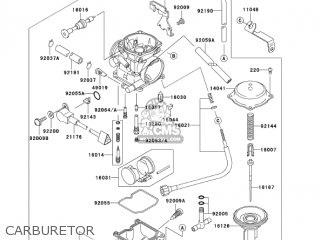 CARBURETOR - KLX250H7F KLX250S 2007 USA CANADA