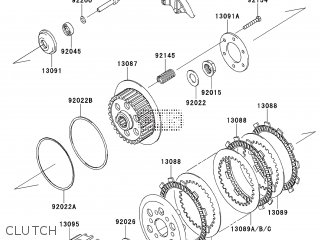 Kawasaki KLX250SBF 2011 EUROPE,MIDDLE EAST,AFRICA,UK parts lists and