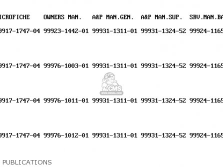 PUBLICATIONS - KLX300A3 KLX300R 1998 EUROPE FR