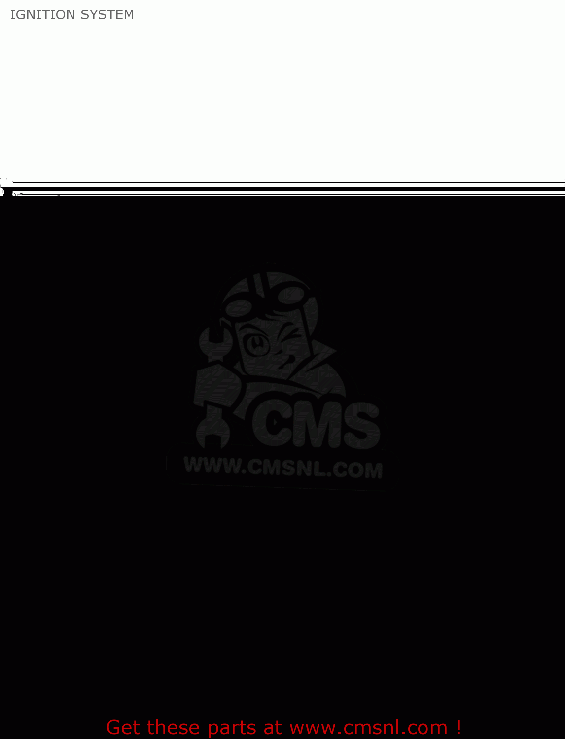 IGNITION SYSTEM KLX300B1 KLX300R 1997 EUROPE FR