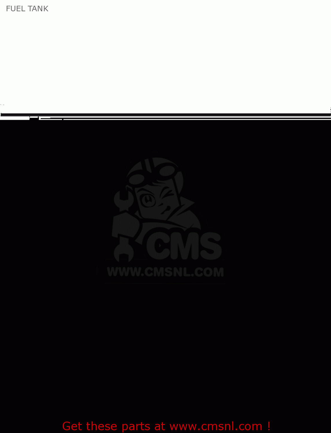 FUEL TANK KLX300B1 KLX300R 1997 EUROPE FR