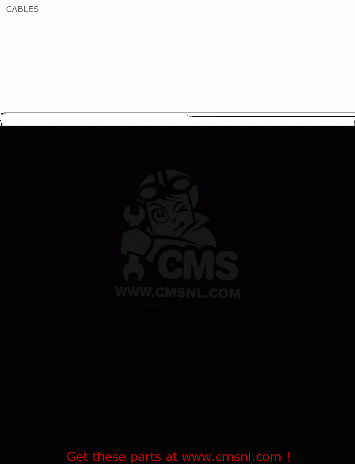 CABLES KLX300B1 KLX300R 1997 EUROPE FR