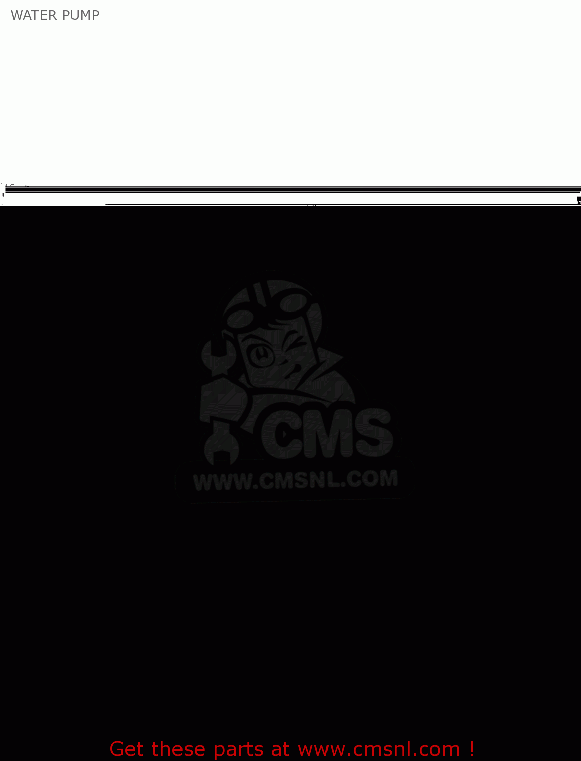 WATER PUMP KLX300B2 KLX300R 1998 EUROPE