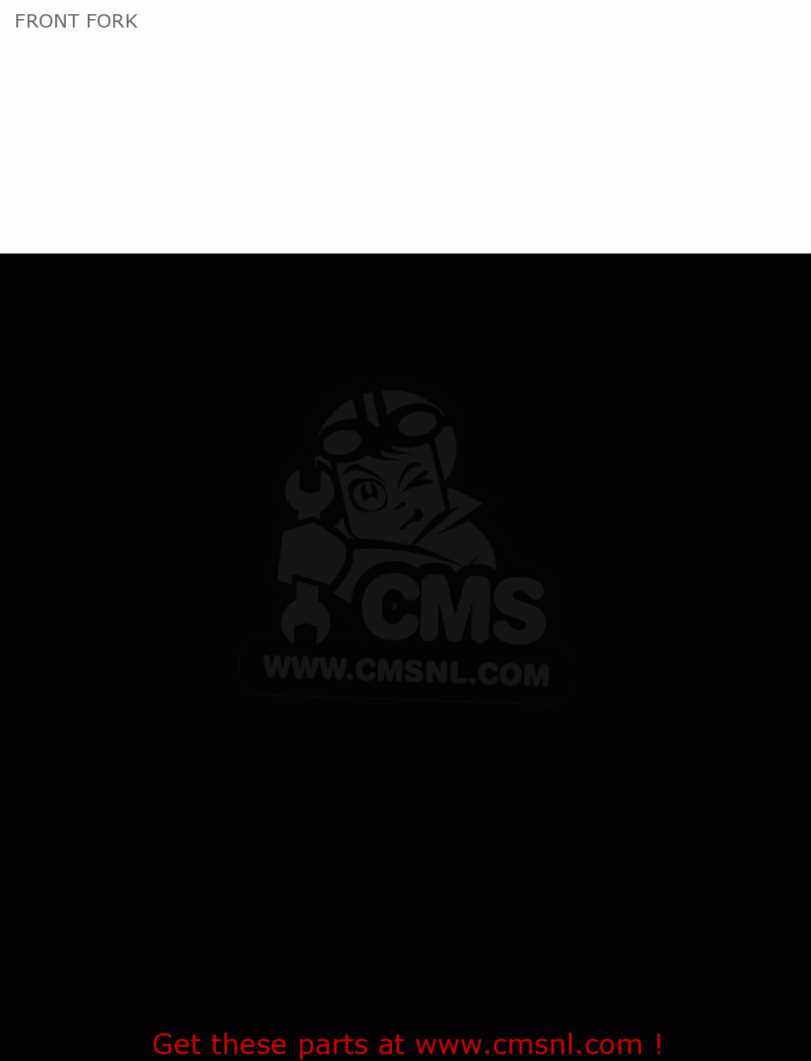 FRONT FORK KLX300B2 KLX300R 1998 EUROPE