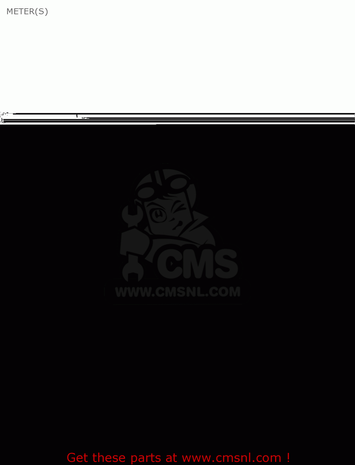 METER(S) KLX300B2 KLX300R 1998 EUROPE