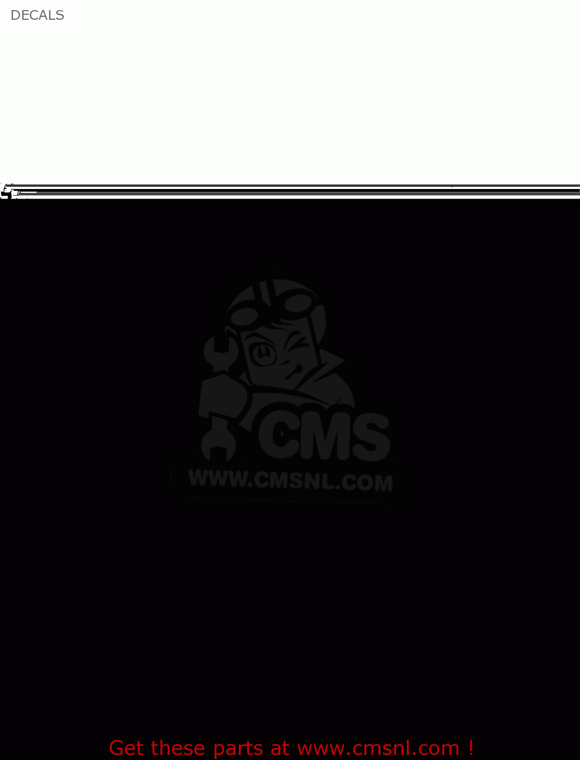 DECALS KLX300B2 KLX300R 1998 EUROPE