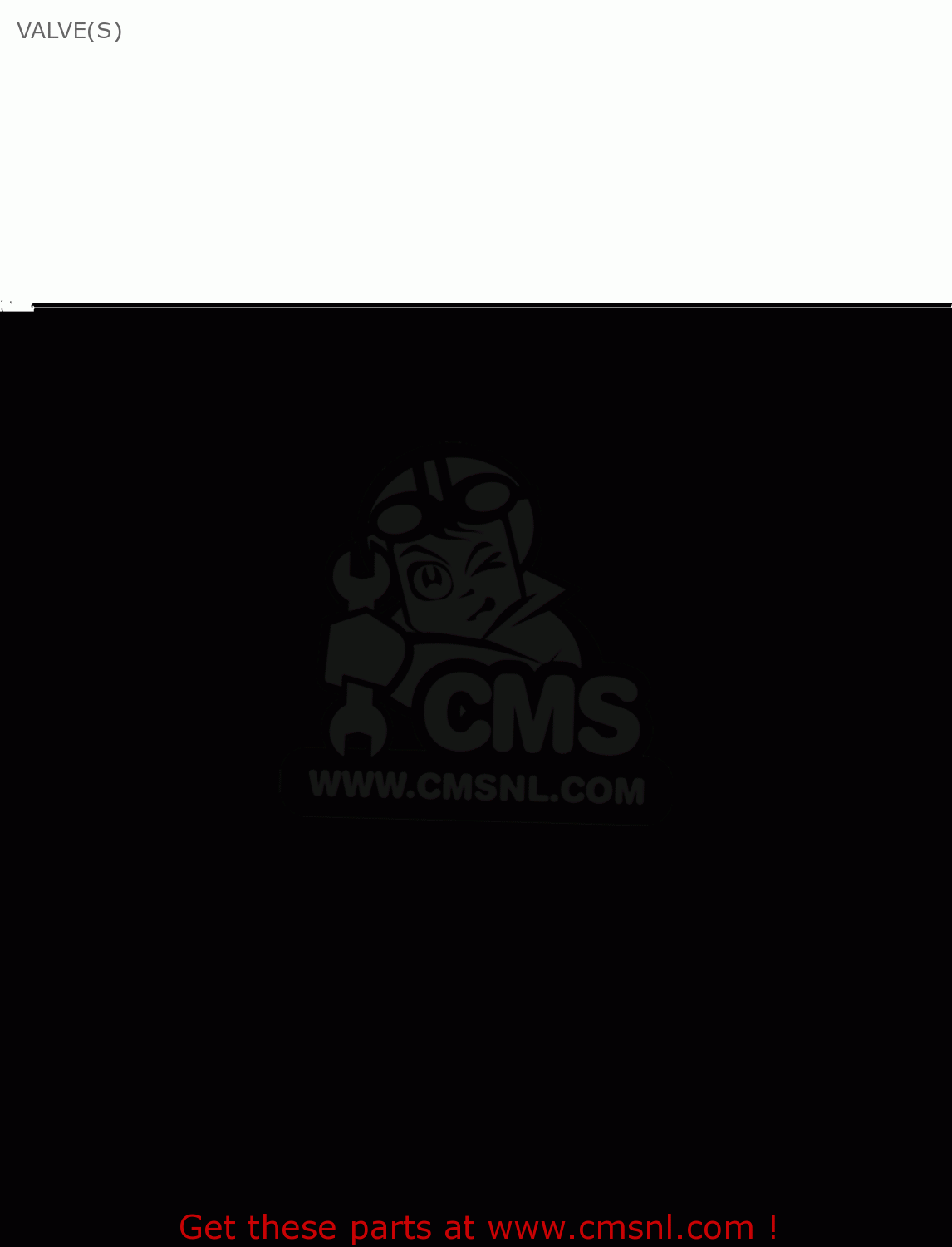 VALVE(S) KLX300B3 KLX300R 1999 EUROPE