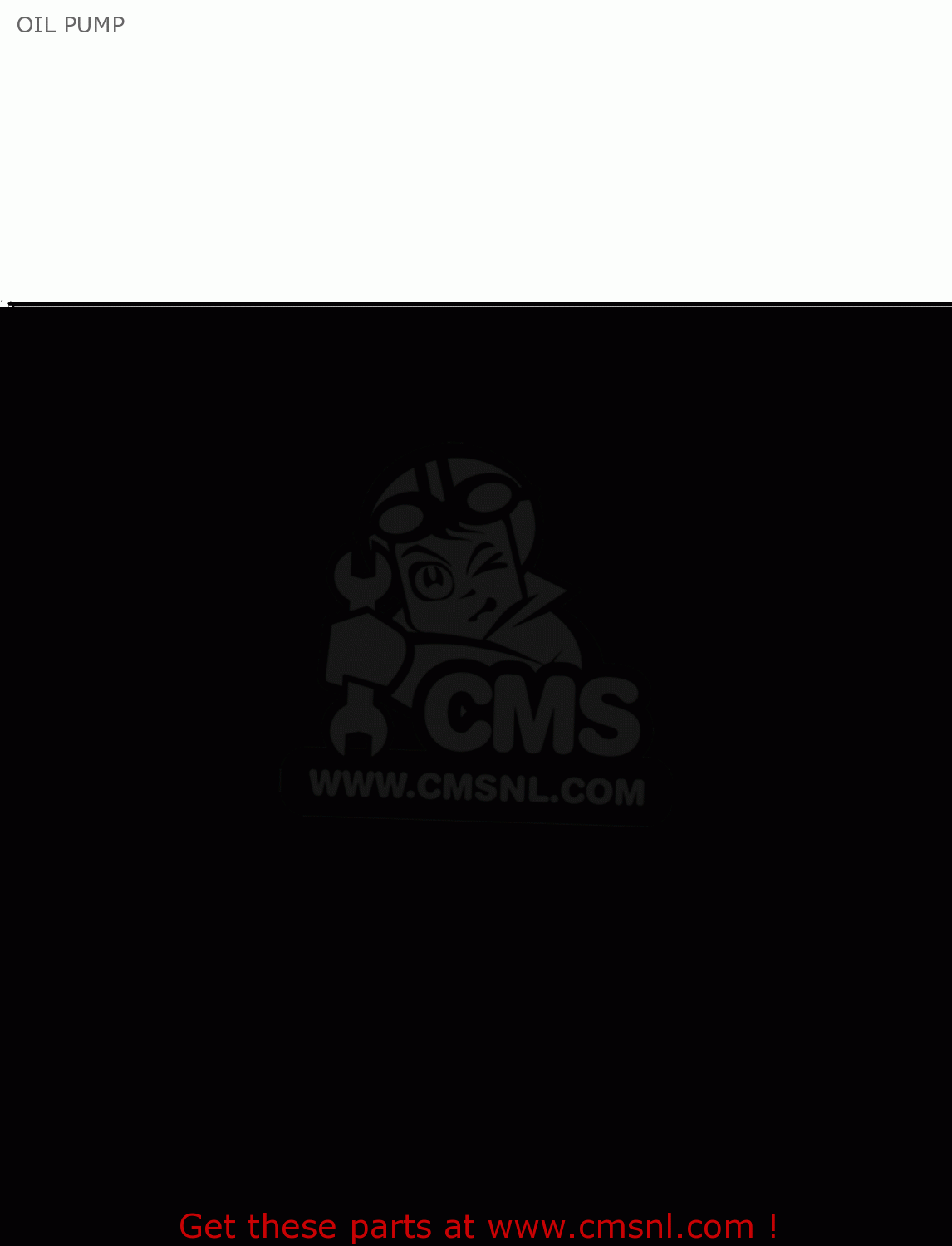 OIL PUMP KLX300B3 KLX300R 1999 EUROPE