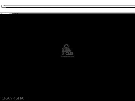 CRANKSHAFT - KLX300B3 KLX300R 1999 EUROPE