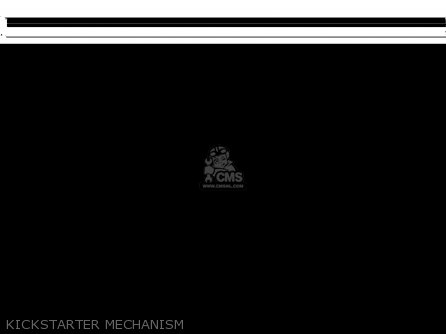 KICKSTARTER MECHANISM - KLX300B3 KLX300R 1999 EUROPE