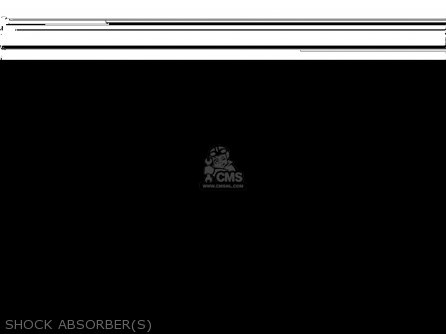 SHOCK ABSORBER(S) - KLX300B3 KLX300R 1999 EUROPE