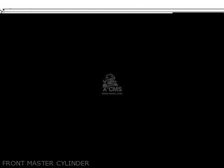 FRONT MASTER CYLINDER - KLX300B3 KLX300R 1999 EUROPE