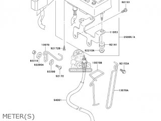 METER(S) - KLX400A1 KLX400SR 2003 USA CALIFORNIA