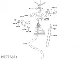 METER(S) - KLX400B1 KLX400R 2003 USA CANADA