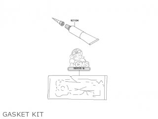 GASKET KIT - KLX400B2 2004 USA CALIFORNIA CANADA