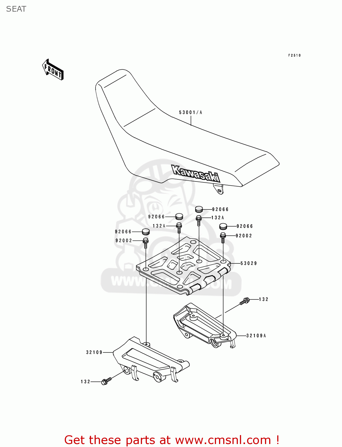 SEAT KLX650C1 1993 USA CALIFORNIA