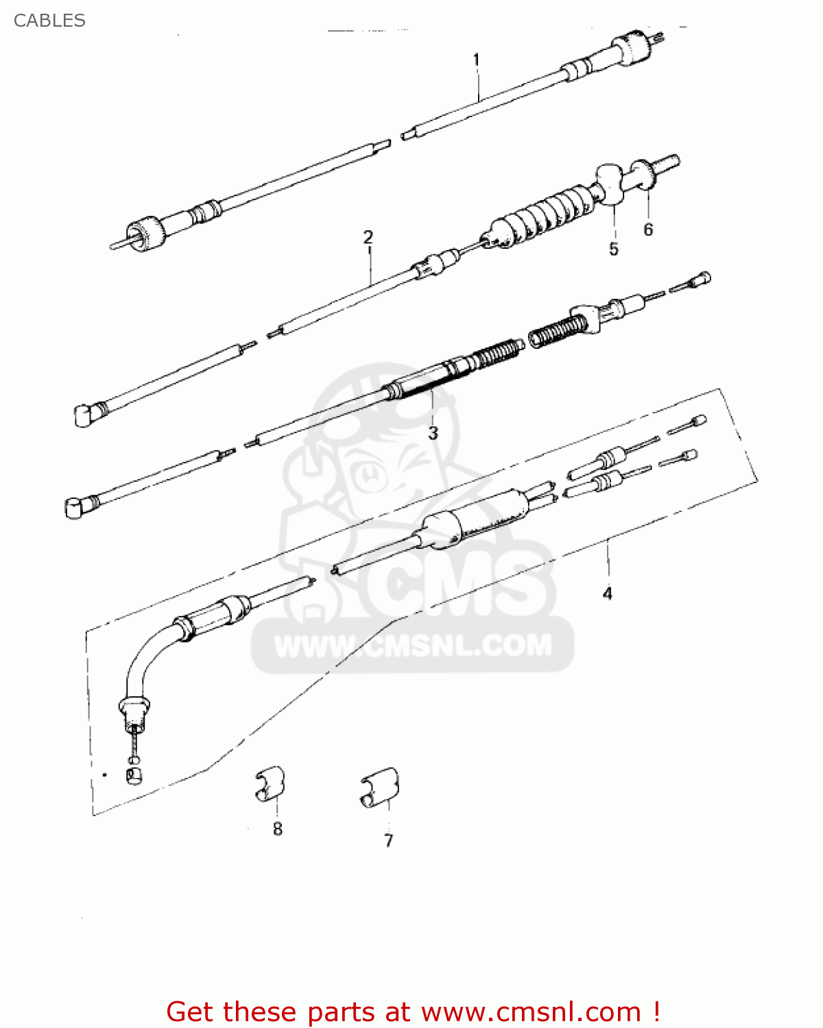 CABLES KM100-A2 1977 USA CANADA / MPH KPH