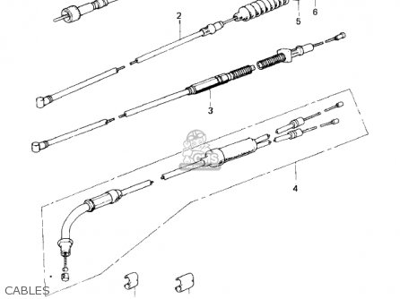 CABLES - KM100-A6 KM100 1980 USA CANADA / MPH KPH